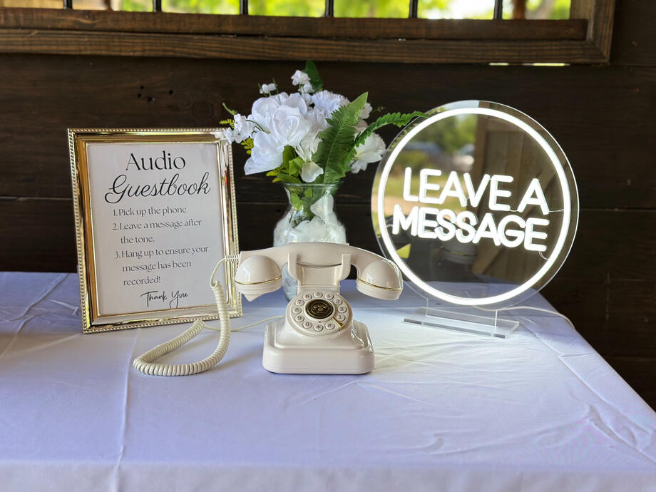 audio guest book