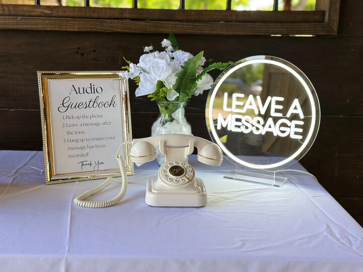audio guest book